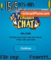 Chat tema screenshot