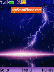 Capture d'écran Lightning thème