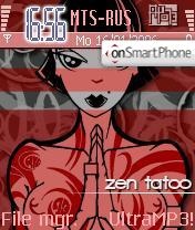 ZenTatoo tema screenshot