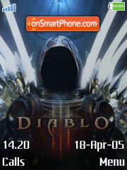 Diablo 3 Animated Theme-Screenshot