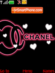 Animated Chanel tema screenshot