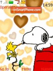 Cute Snoopy es el tema de pantalla