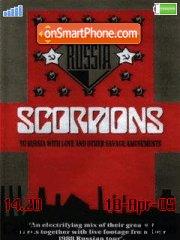 Скриншот темы Scorpions