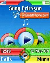 Windows Media Player 12 tema screenshot