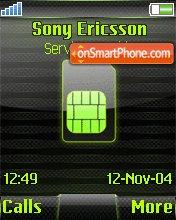 Sim Card theme screenshot