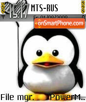 Penguin2 es el tema de pantalla