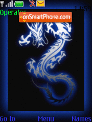Dragons Animated theme screenshot