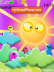 Capture d'écran Cute Sun thème