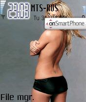 Aefox Britney 1 theme screenshot