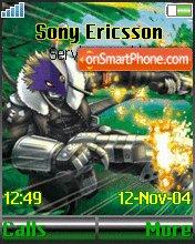 Digimon Beelzemon tema screenshot
