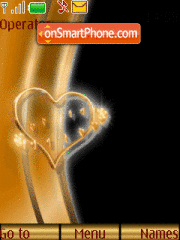 Capture d'écran Animated Heart thème