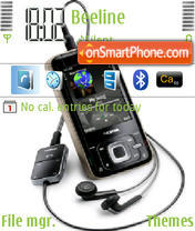 Capture d'écran Nokia n81 thème