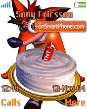 Crash Bandicoot theme screenshot
