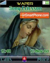 Virgin Mary tema screenshot