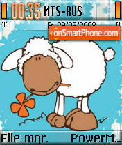 Sweet Sheep es el tema de pantalla