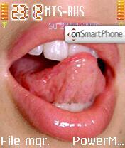 A Sexy Mouth tema screenshot