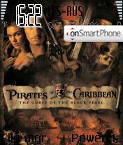 Pirates Of The Caribbean tema screenshot