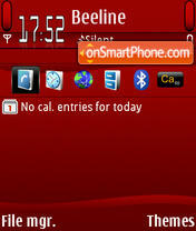 In Red Walls default theme screenshot