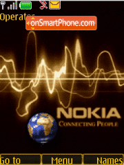 Скриншот темы Nokia Animated