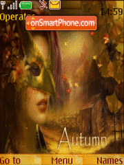 Autumn Fantasy Animated es el tema de pantalla
