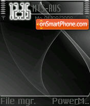 Mac OX tema screenshot