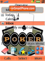 Capture d'écran Poker 01 thème