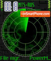 Radar Animated tema screenshot