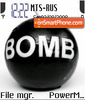 Bomb 01 theme screenshot