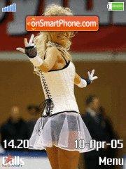 Russian Cheerleader tema screenshot