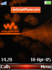 Walkman Style theme screenshot