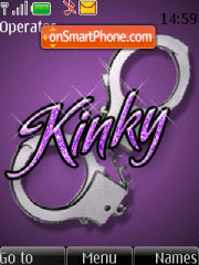 Kinky Animated tema screenshot