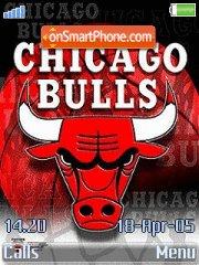 Nba Chicago Bulls tema screenshot