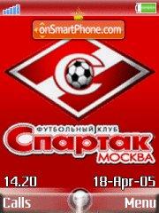 FCSpartak Moscow theme screenshot