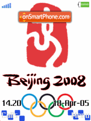 Olympics Animated 08 theme screenshot