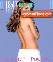 Mena Suvari Theme-Screenshot