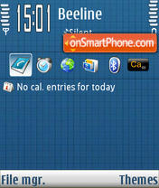 BluePearl Lite theme screenshot
