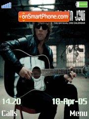 Capture d'écran Bon Jovi 01 thème