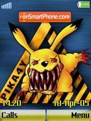 Evil Pikachu theme screenshot