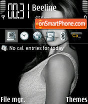 Adriana Lima 04 tema screenshot