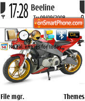 Capture d'écran Sport Moto thème