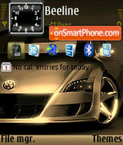 Concept Car theme screenshot