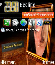 Daniela Pestova tema screenshot