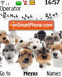 Capture d'écran Dogs Animated thème