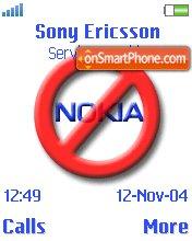 No Nokia tema screenshot