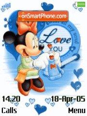 True Love Mickey es el tema de pantalla