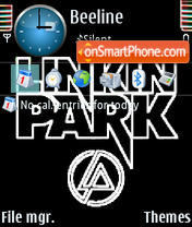 Capture d'écran Linkin Park 08 thème