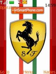 Ferrari Italy theme screenshot