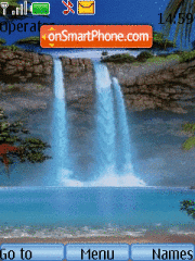 Waterfall Animated es el tema de pantalla