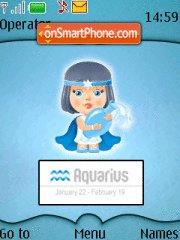 Aquarius 02 tema screenshot