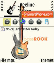 Bass Rock theme screenshot